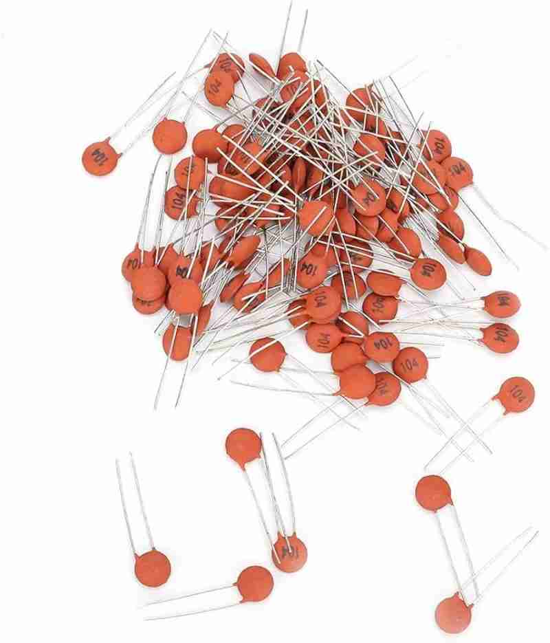 Kit Capacitor cerâmico 5 valores com 50 uni