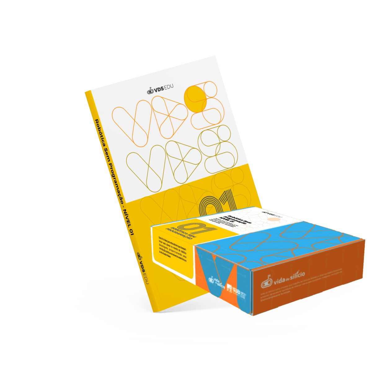 Kit Robótica Educacional Desplugada - Nível 1 - Primeiros Passos com Circuitos