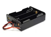 Suporte para 3 Baterias 18650 em Série com Rabicho - Imagem 1