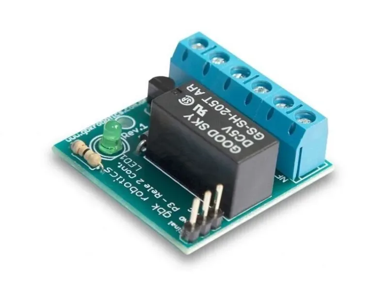 Módulo Relé 5V 1 Canal com Saída Dupla - GBK - Imagem 1