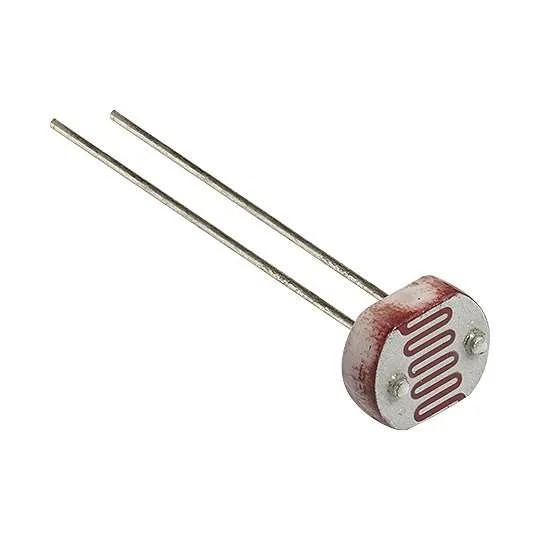 Sensor de Luminosidade LDR 5mm - Loja Vida de Silício