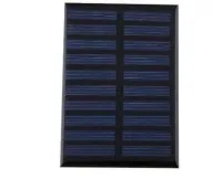 Mini Painel Fotovoltaico 18V 2.5W 120mm x 194mm