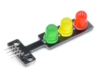 Módulo Semáforo 5V - Verde, amarelo e vermelho