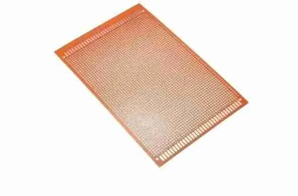 Placa PCB Ilhada Pré-furada Face Simples 10x15cm