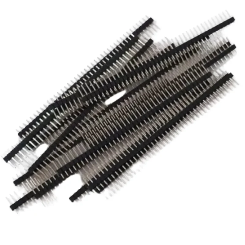 Kit 10x Barra de Pinos Macho 1x40 180 Graus