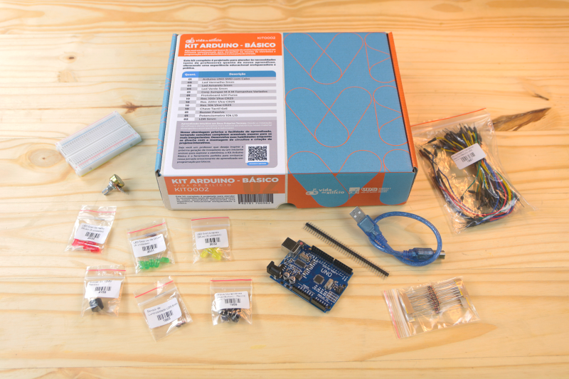 Kit Robótica Básica para Professores e Makers Iniciantes | Completo e Fácil de Usar - Imagem 4