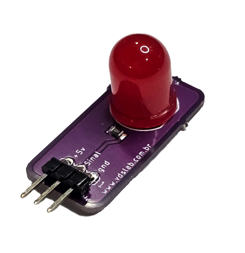 Mód Led Vermelho - VDSLAB