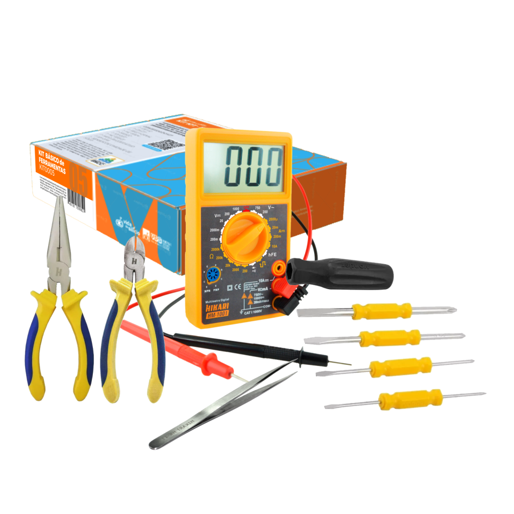 Kit Básico de Ferramentas para Makers 